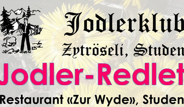 Jodlerklub Zytröseli Studen - Jodler-Redlet