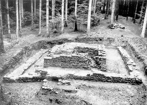 Gumpboden-Tempel-Ausgrabung Gumpboden-Tempel-Ausgrabung