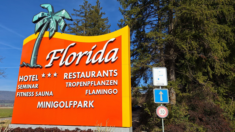 Florida - Firmenschild