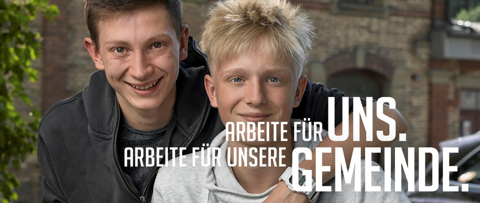 Arbeite für uns Arbeite für uns