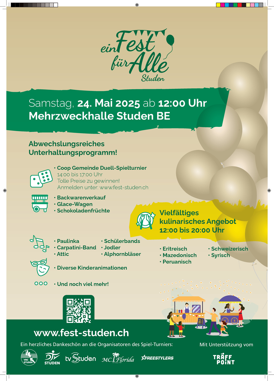 Flyer ein Fest für Alle 2025 Flyer ein Fest für Alle 2025